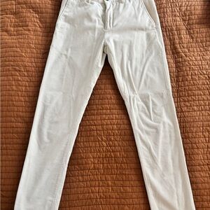 Men's NN07 White Corduroy Pants - Like New